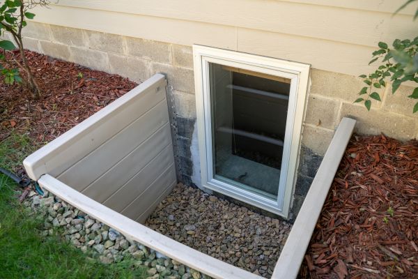 Basement Windows Replacement in Brick