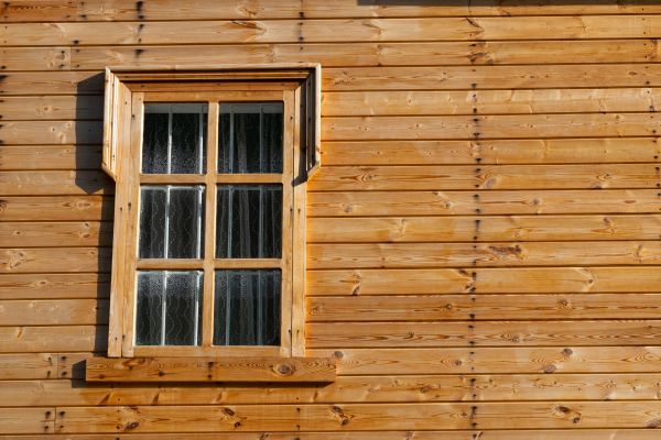 Wood Clad Windows Installation in Brick