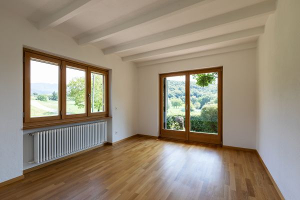 Wood Window Installation in Brick