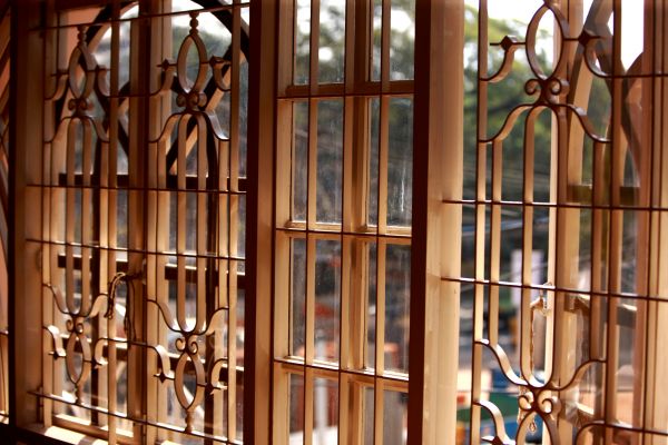Metal Window Repair in Brick