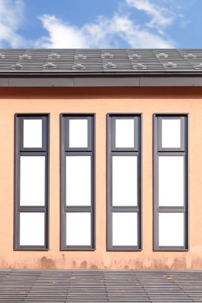 Metal Window Installation in Brick